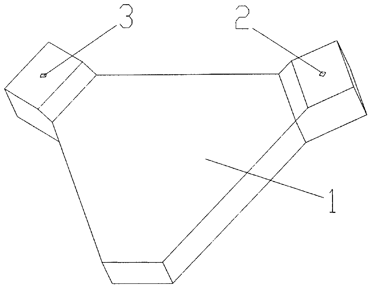 Parallel mechanism containing prr open-loop sub-chain and pprpr closed-loop sub-chain