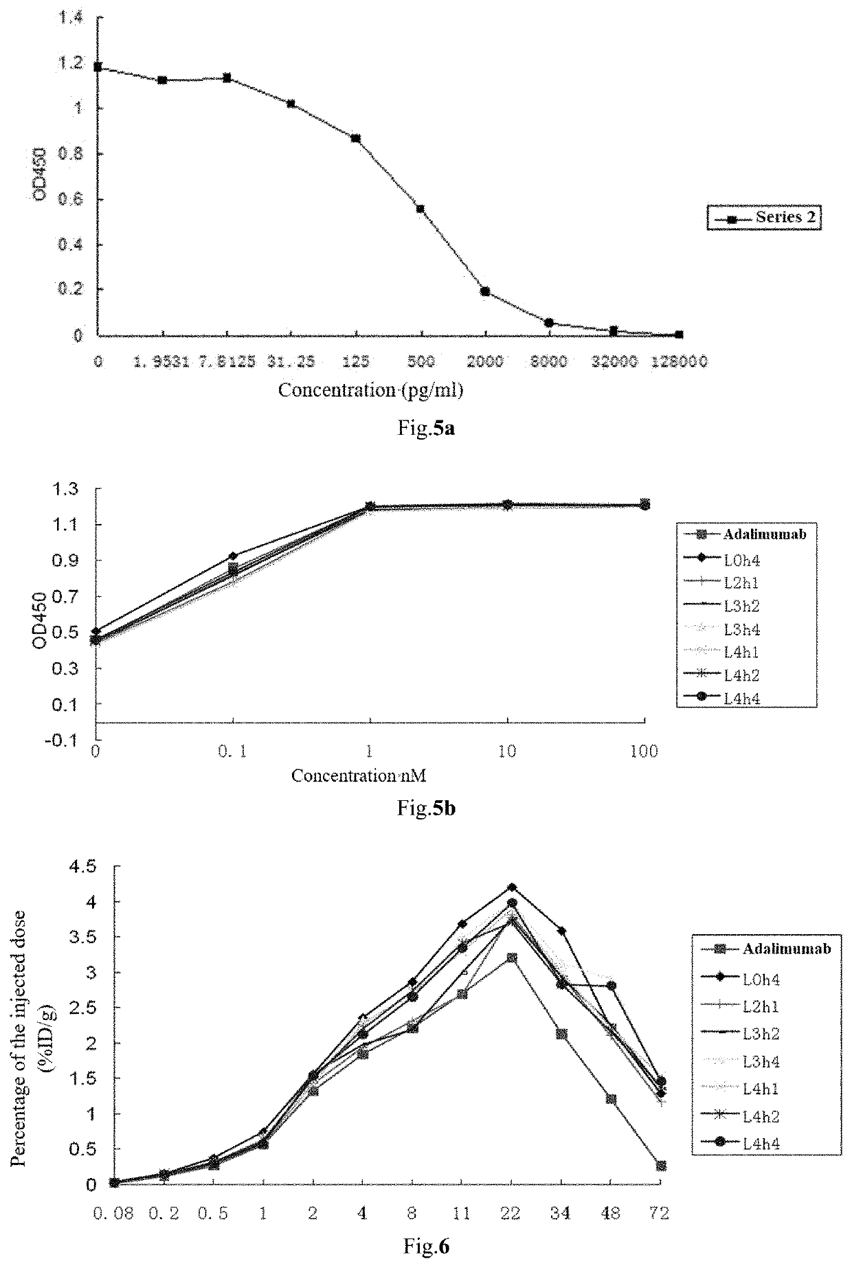 Anti-TNF-α fully human monoclonal antibodies with low immunogenicity and application thereof