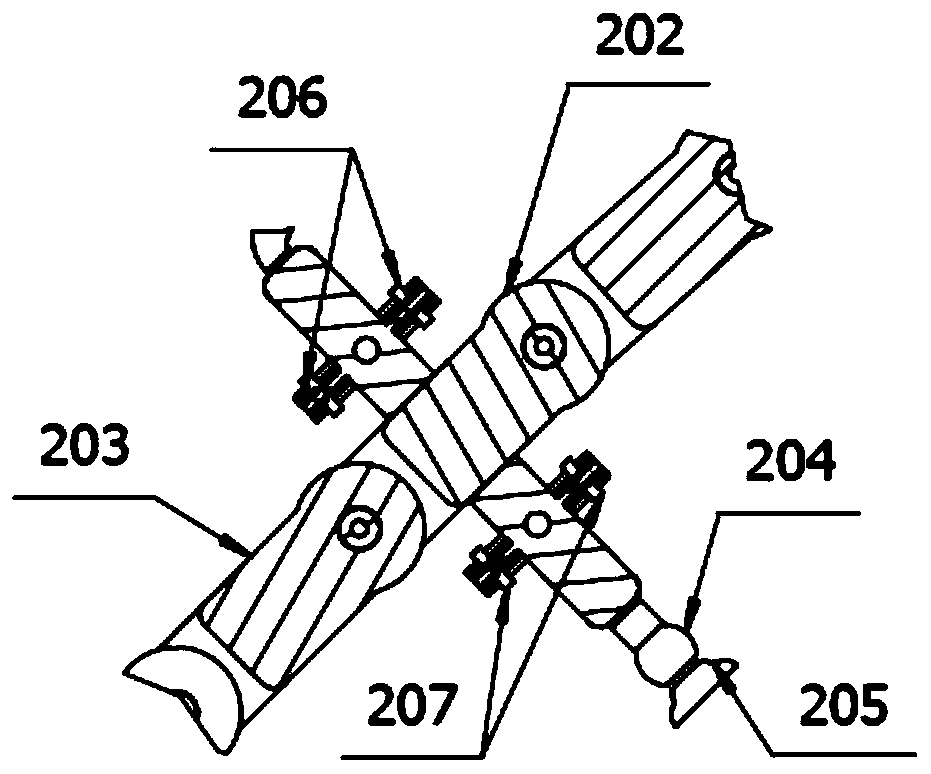 Efficient grabbing method for complicated-shaped object