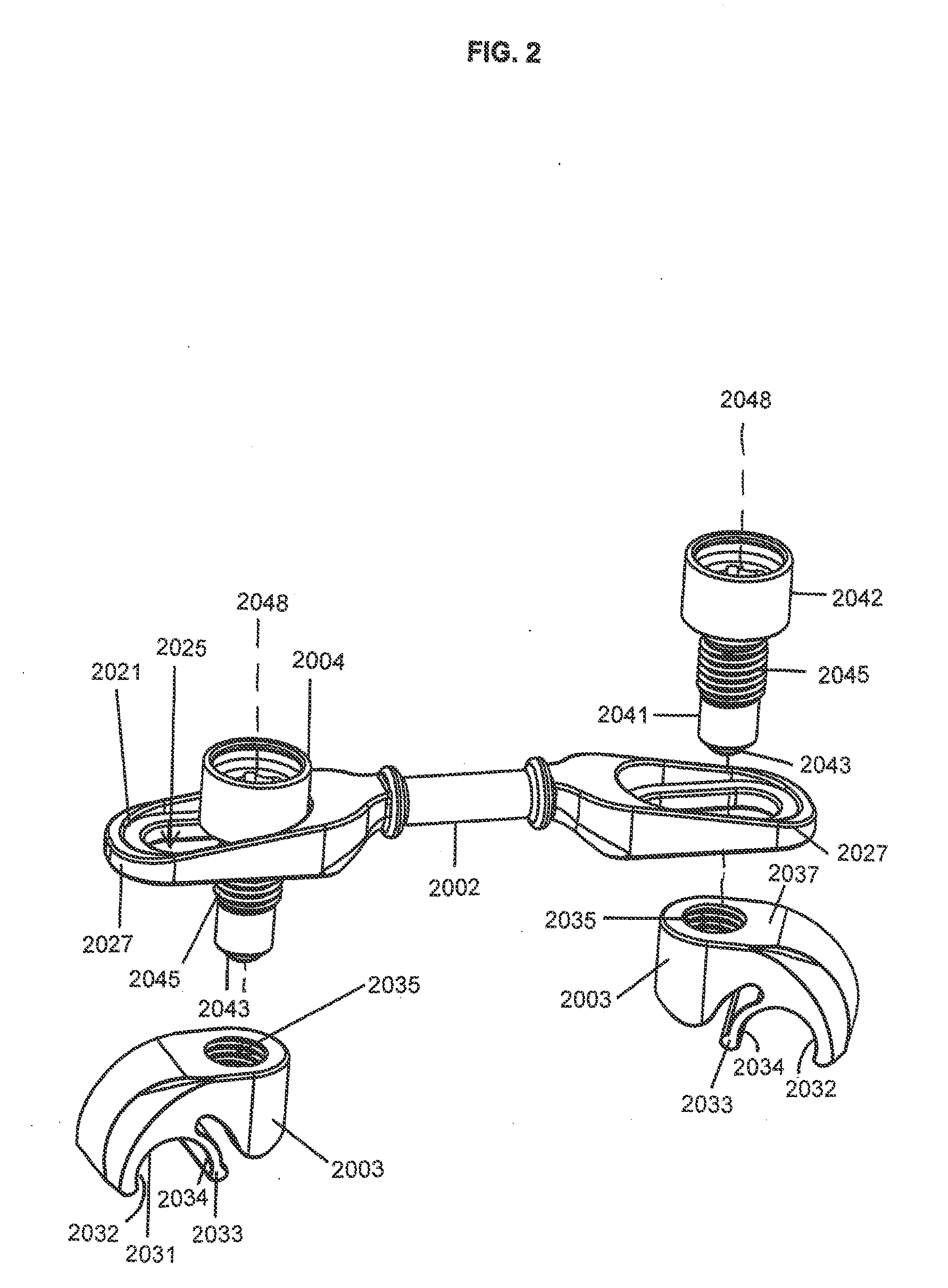 Cross link for spinal rod system