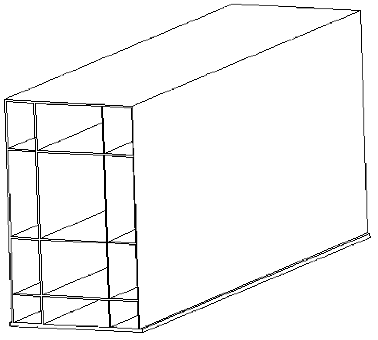 Fast production method of track beams different in size and shape