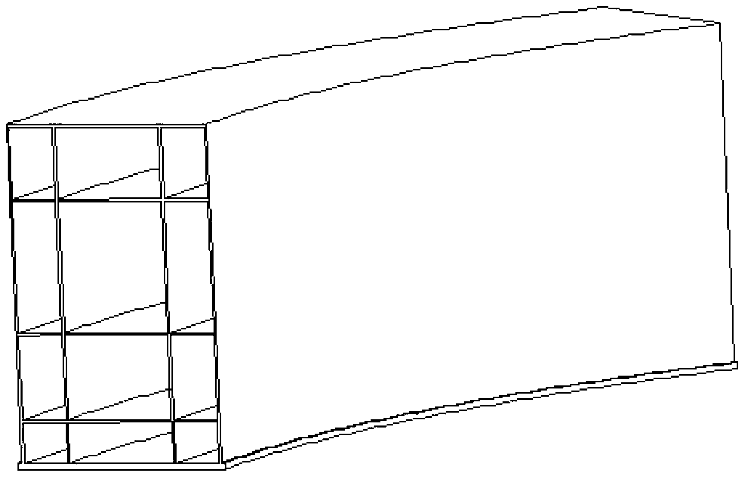 Fast production method of track beams different in size and shape