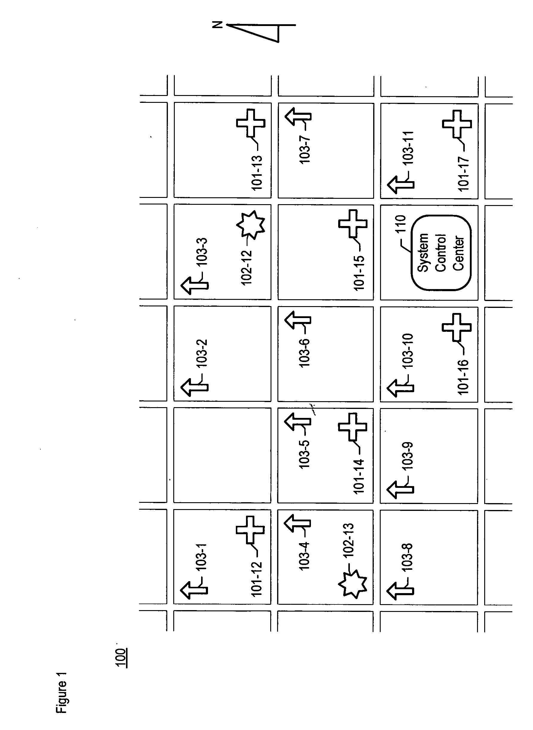 Chemical, biological, radiological, and nuclear weapon detection system comprising array of spatially-disparate sensors