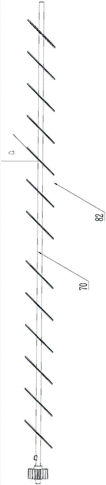 Wind sweeping blade structure and wind deflector component and air conditioner