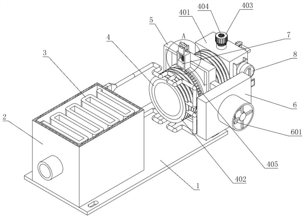 Cooling device suitable for semiconductor laser