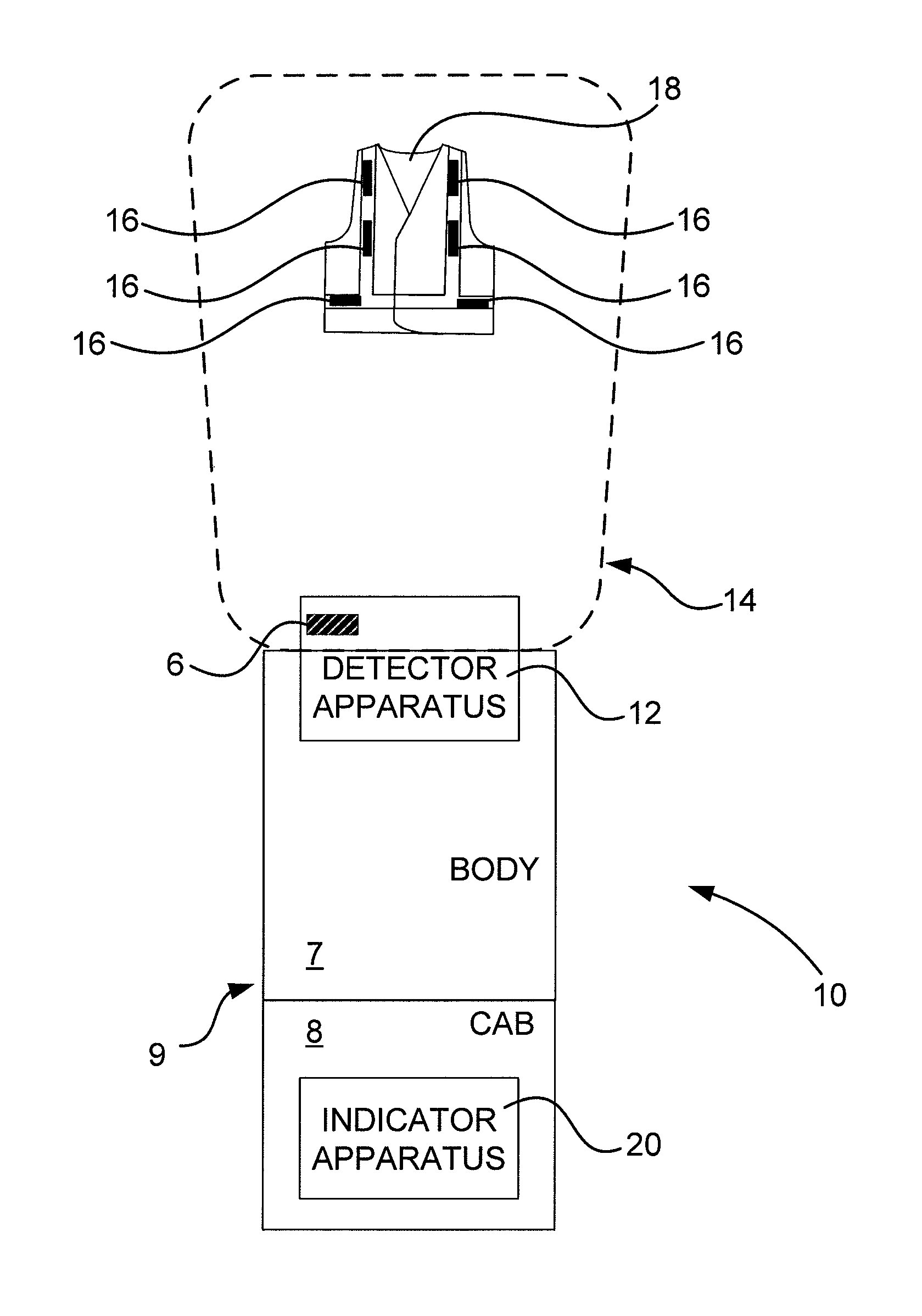 Radio-frequency identification (RFID) safety system