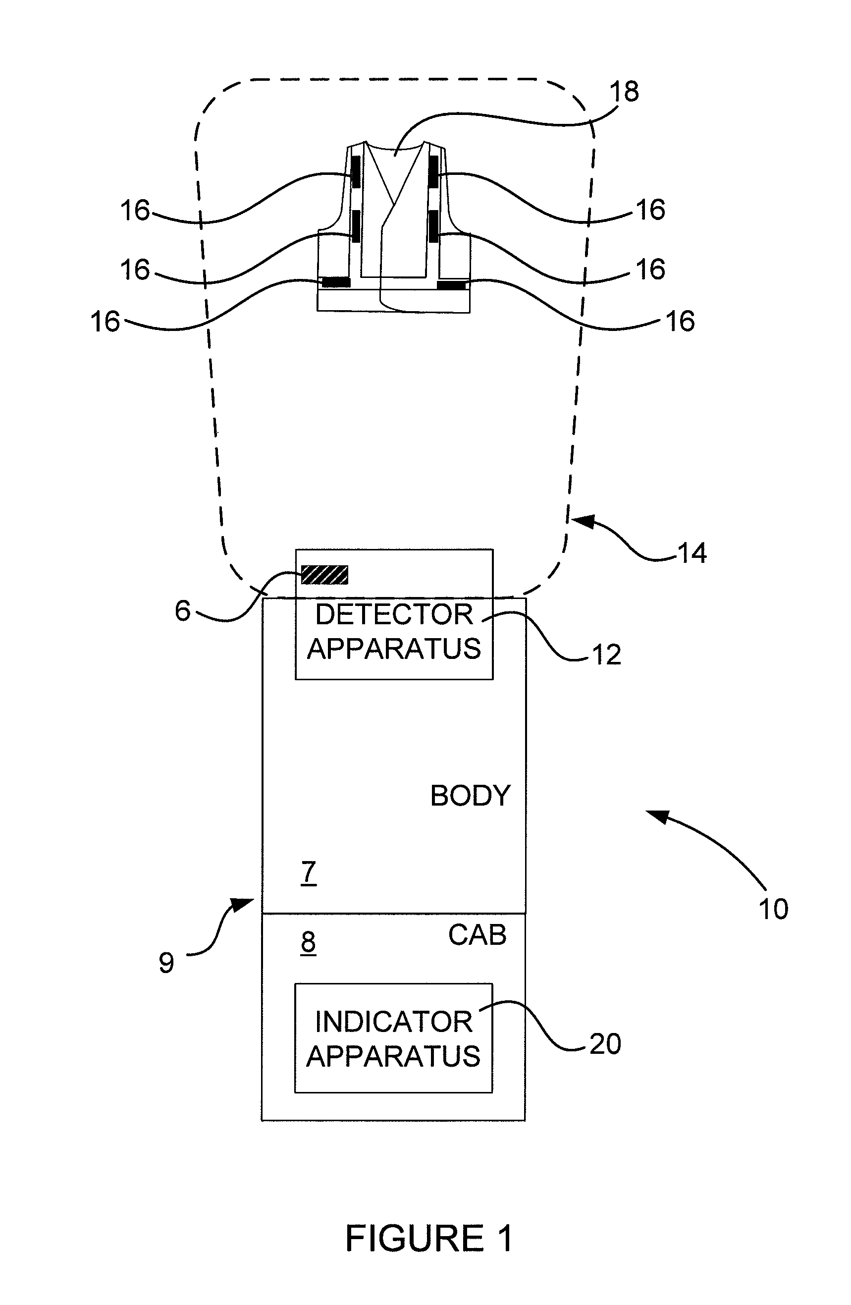 Radio-frequency identification (RFID) safety system