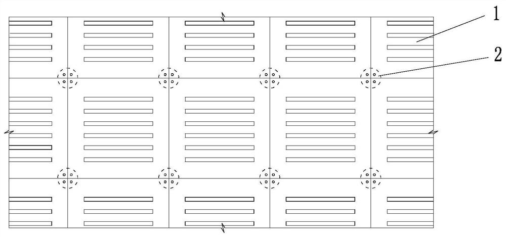 A permeable pavement structure and its construction method