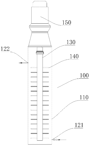 Wet grinding system for nonmetal mineral powder and grinding method thereof