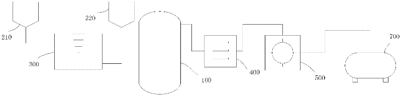 Wet grinding system for nonmetal mineral powder and grinding method thereof