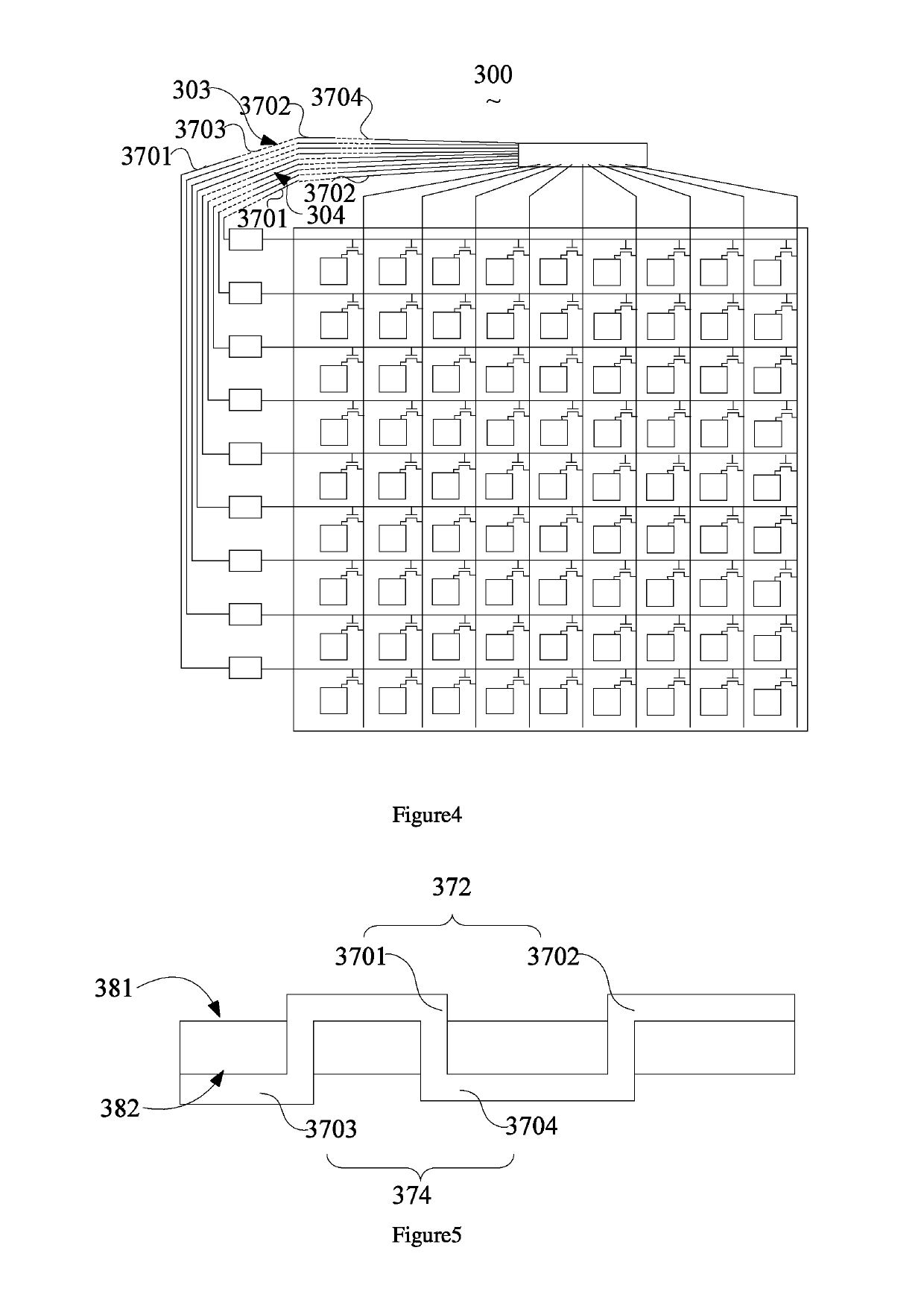 Display panel and array substrate thereof