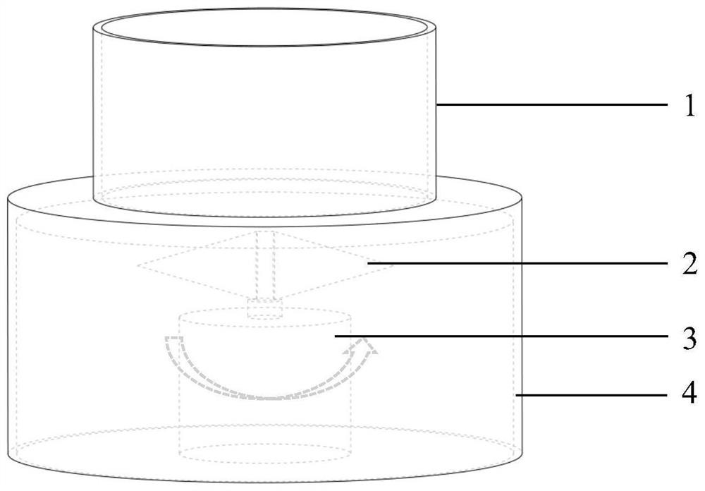 A magnetically reinforced phase-modified composite material and its preparation method