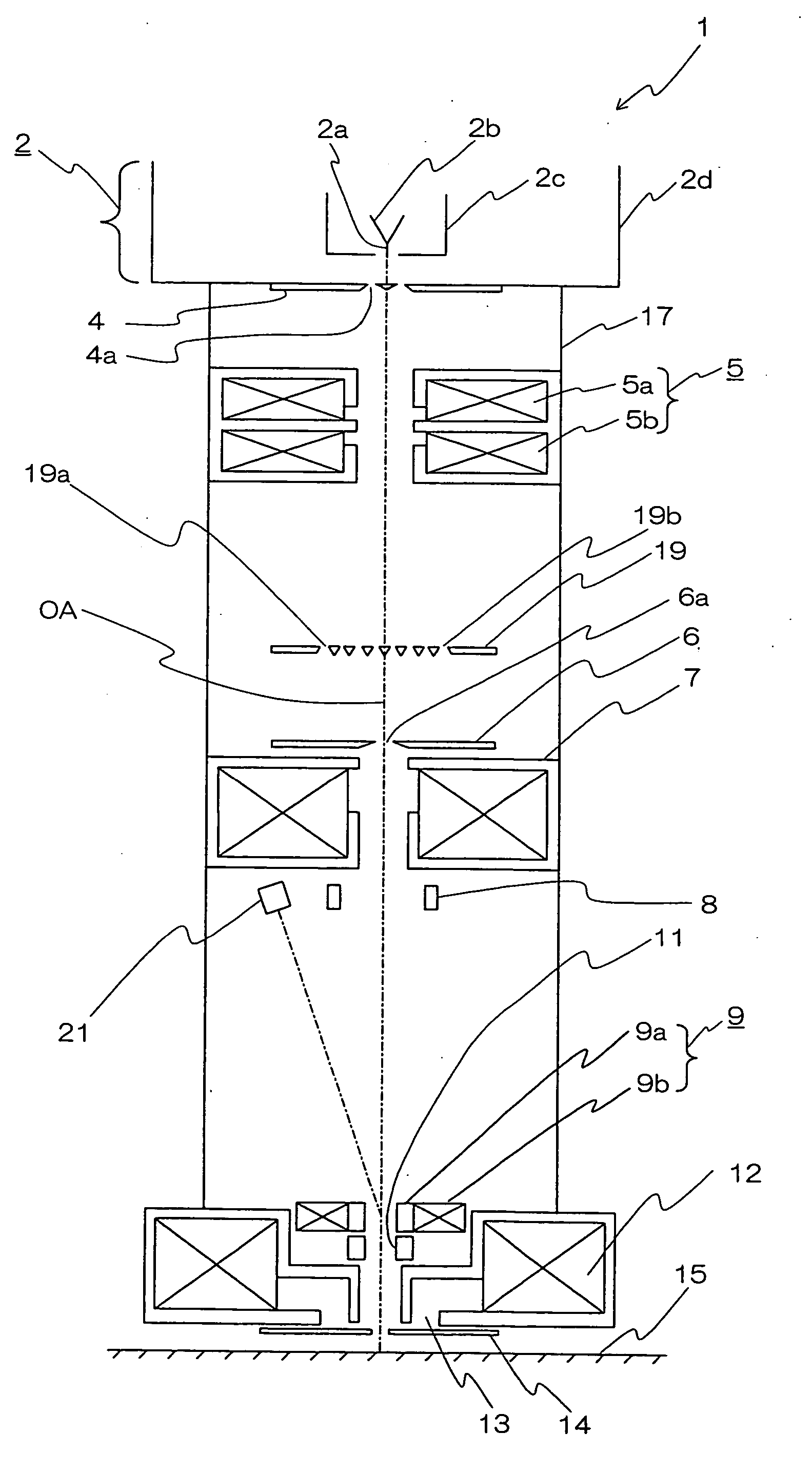 System and method for evaluation using electron beam and manufacture of devices