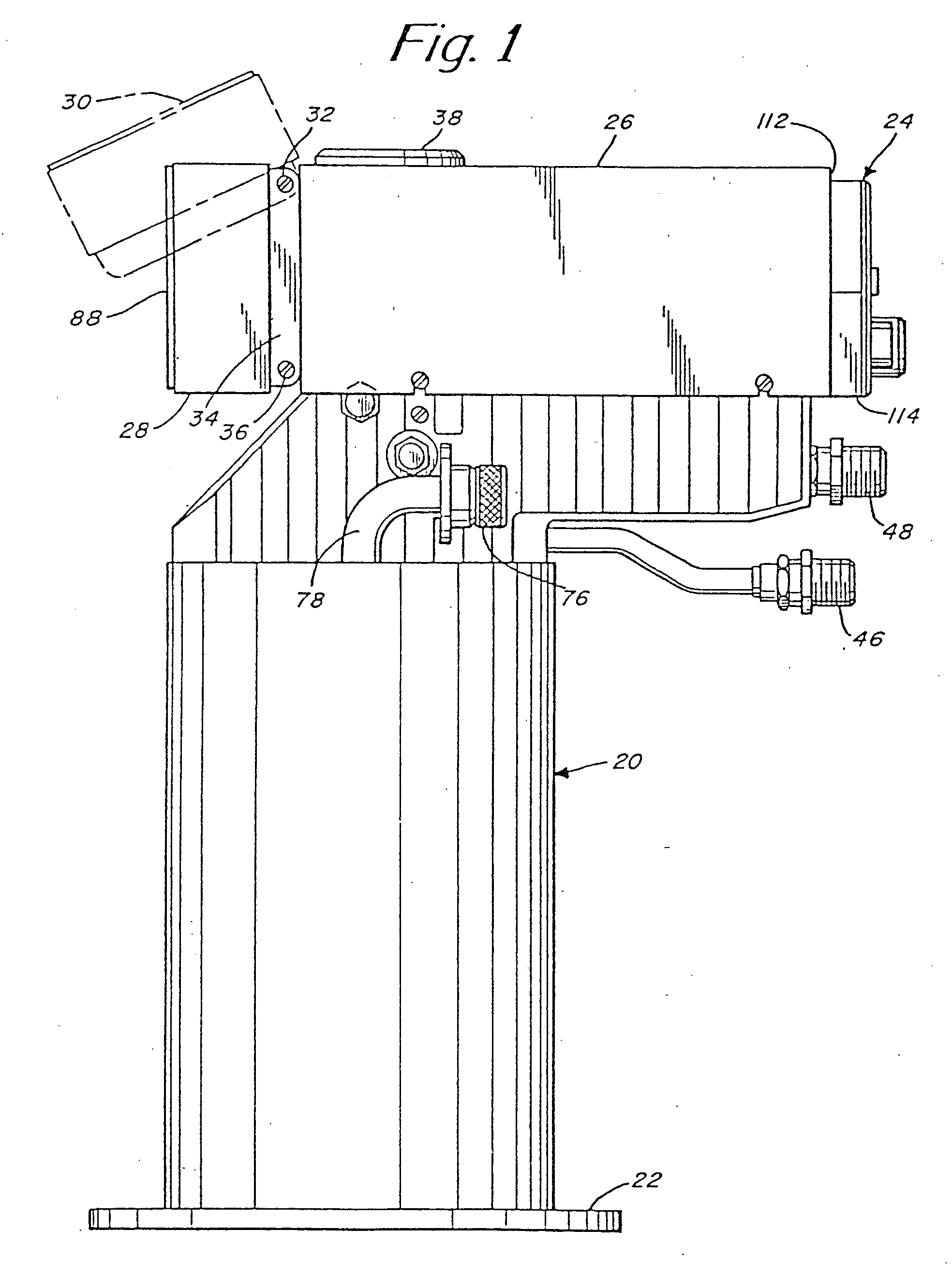 Electronically controlled vacuum pump