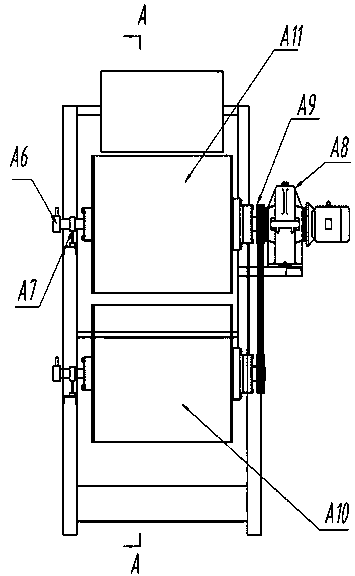 A kind of iron ore circular classification beneficiation method and dry separation machine applied to the method