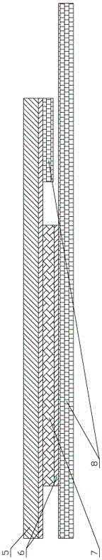 Three-dimensional metal label pressing and attaching technique method