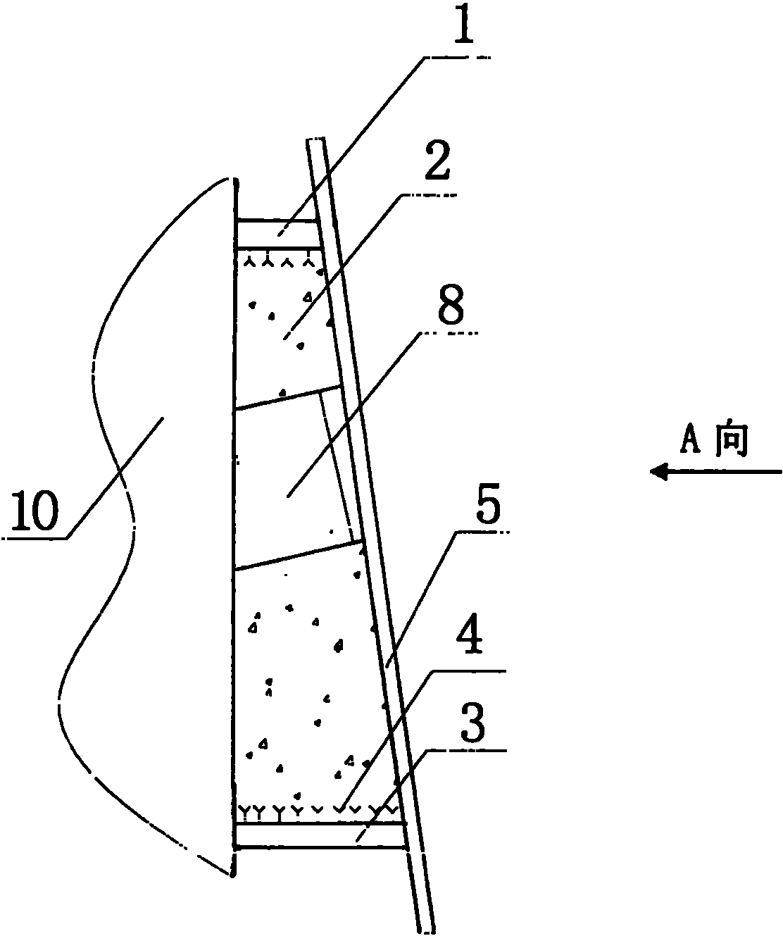 Tap hole integral pouring mud sleeve for blast furnace and manufacturing method thereof