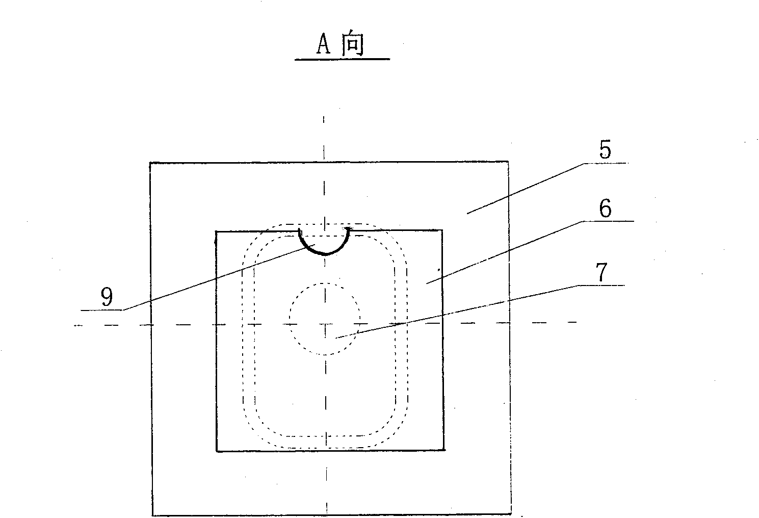 Tap hole integral pouring mud sleeve for blast furnace and manufacturing method thereof