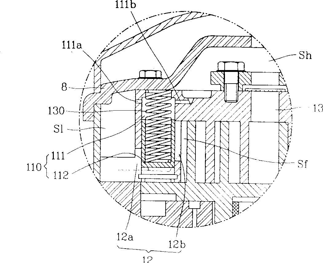 Vacuum compression preverter of vortex compressor