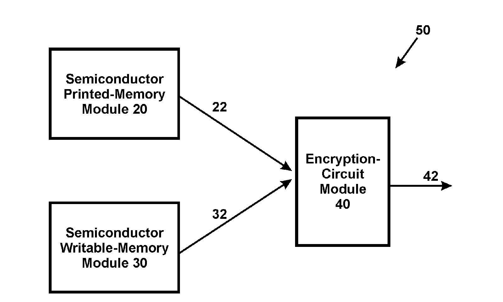 Secure Printed Memory