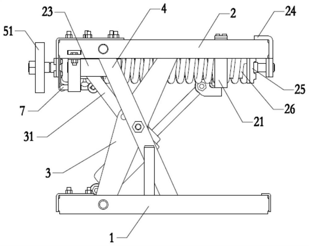 Nonlinear seat suspension