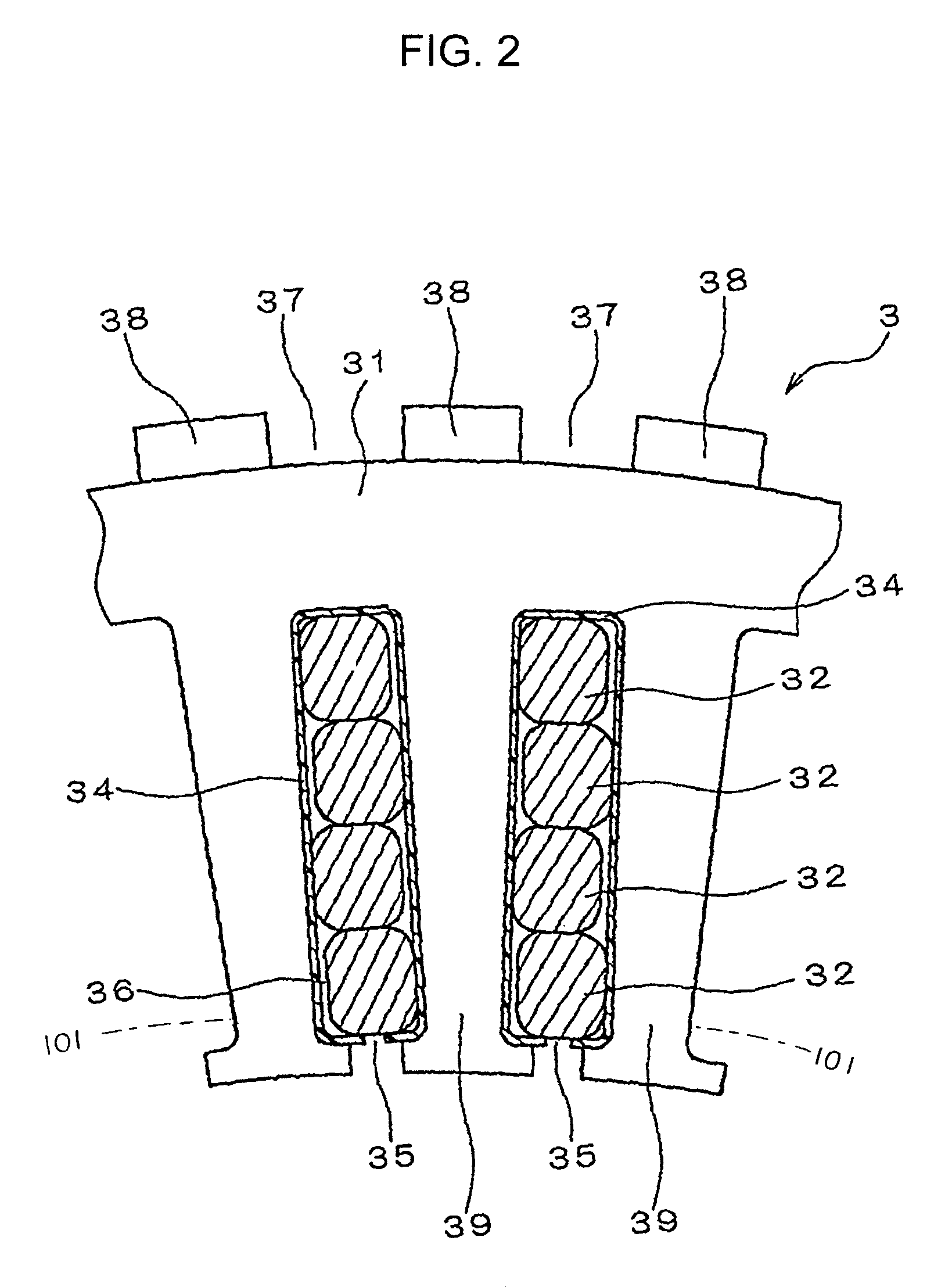 Rotary electric machine with stator outer surface designed to enhance heat dissipation