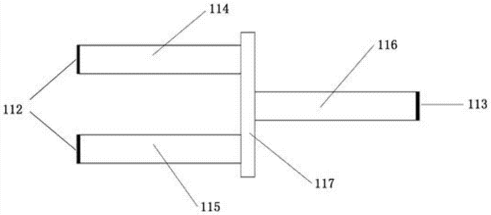 On-chip integrated beam combining laser based on photonic crystal y-waveguide and manufacturing method thereof