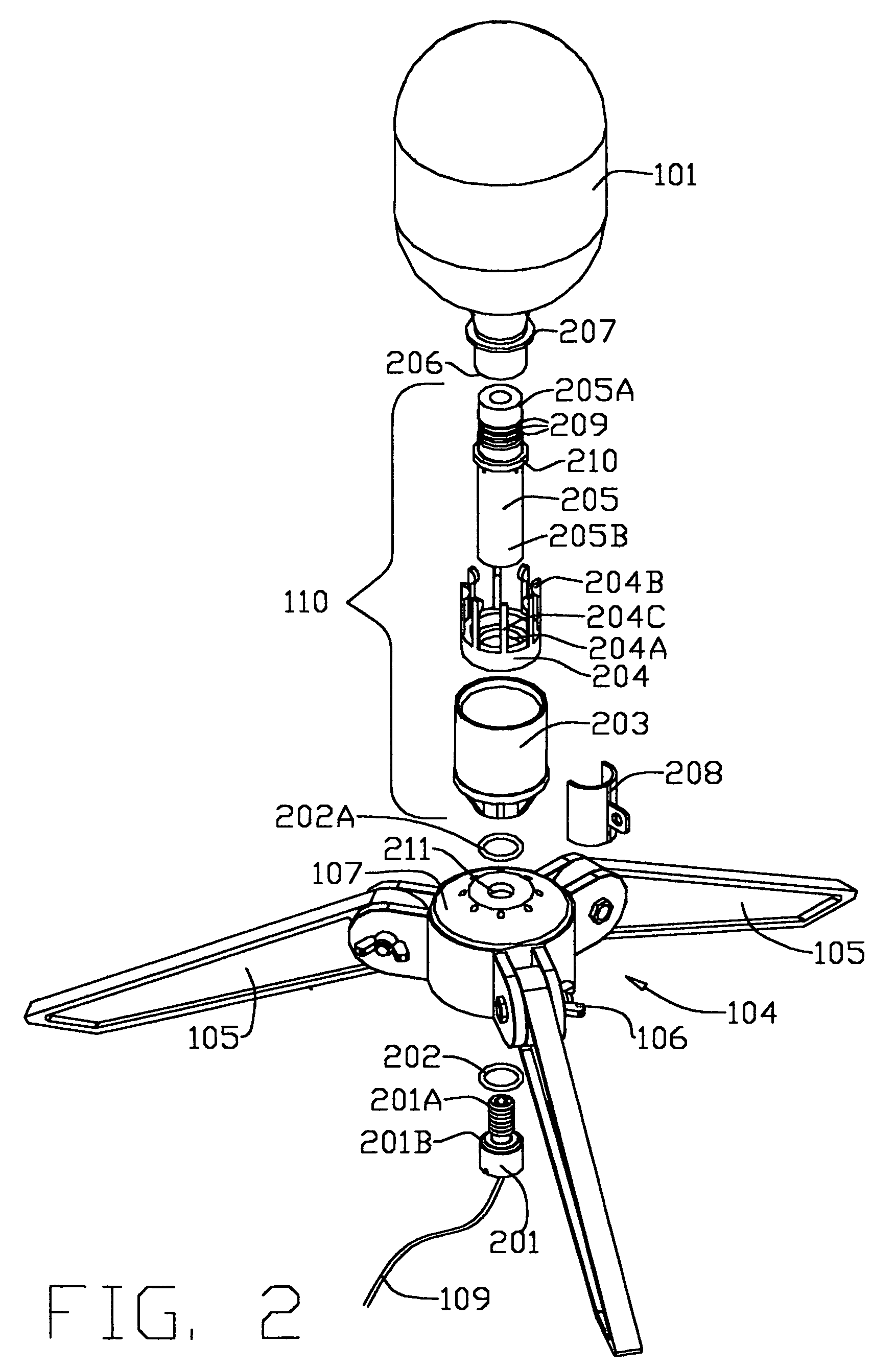 Bottle rocket launcher