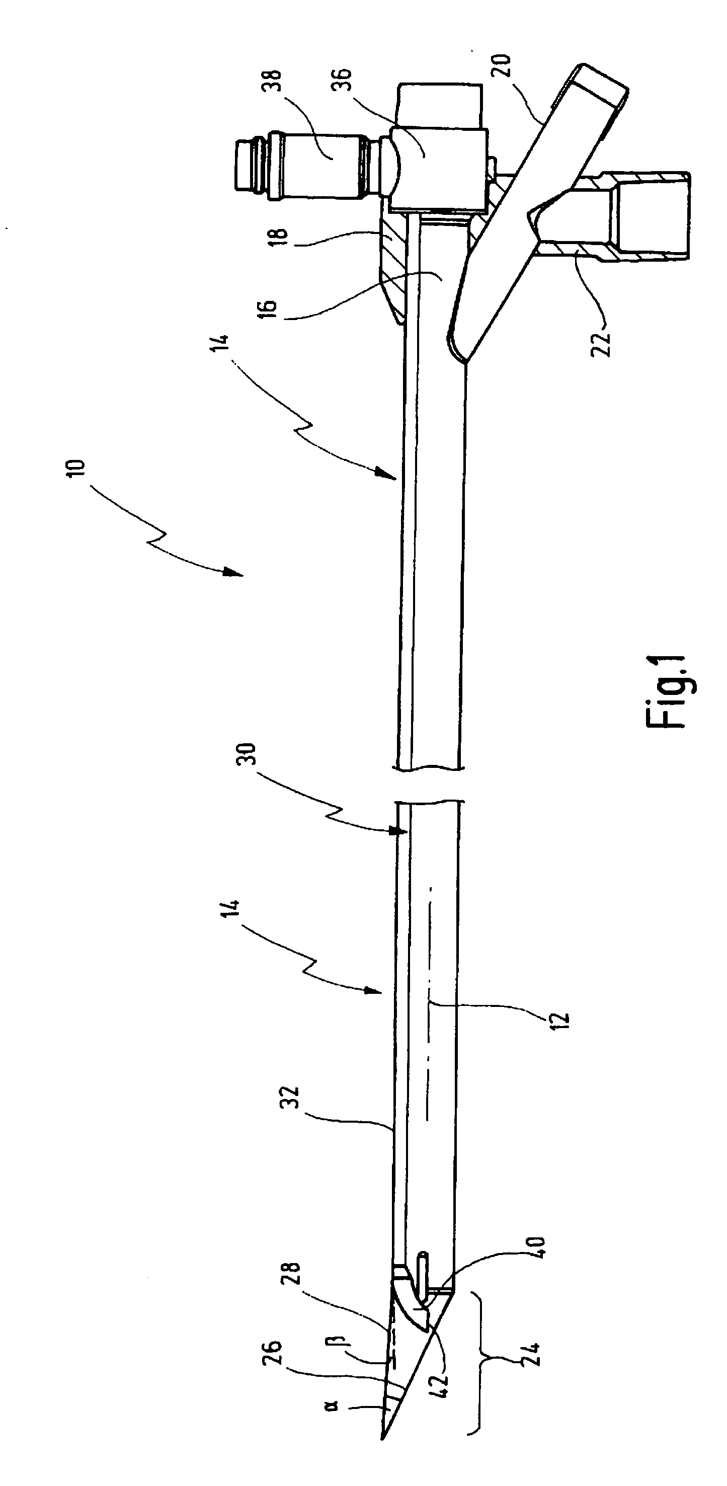 Endoscope, in particular for tracheotomy