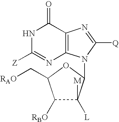 Oxypurine nucleosides and their congeners, and acyl derivatives thereof, for improvement of hematopoiesis