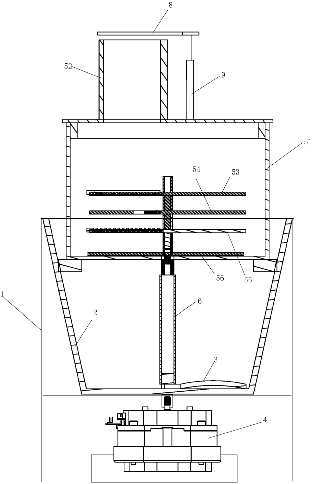 Food processer with cutting and matching function