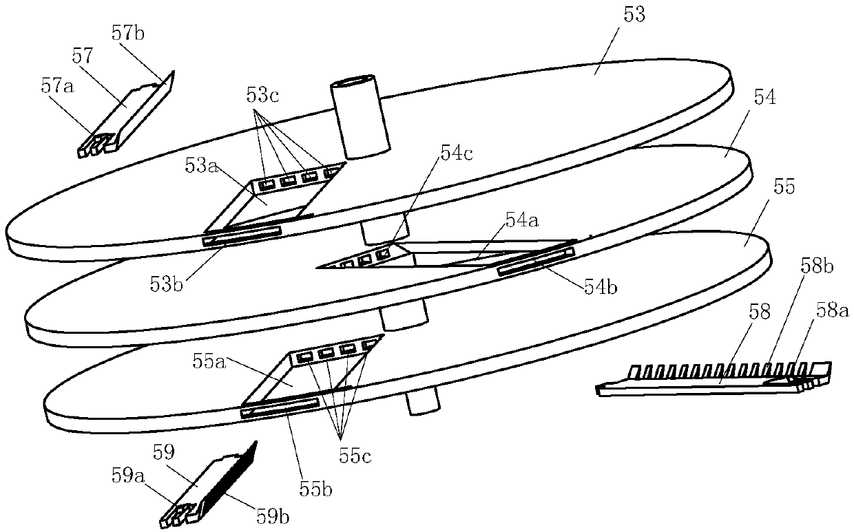 Food processer with cutting and matching function