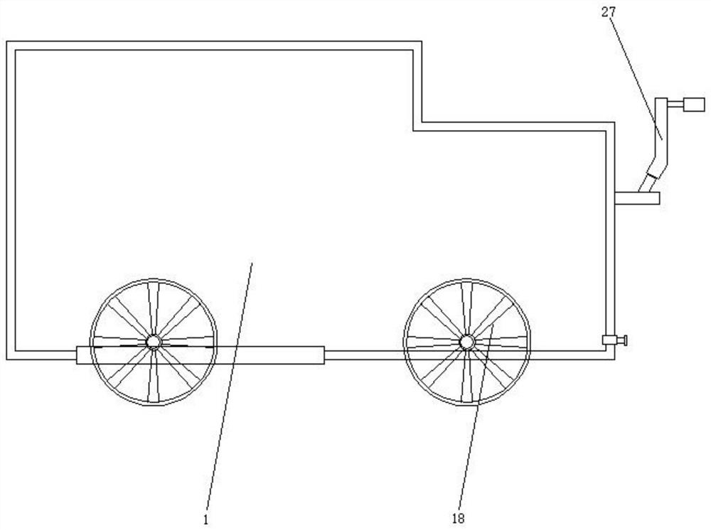 A slotting device for an operating table