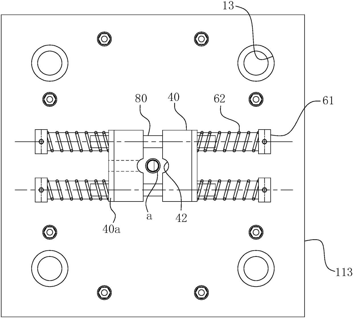 Stamping die for metal tee parts