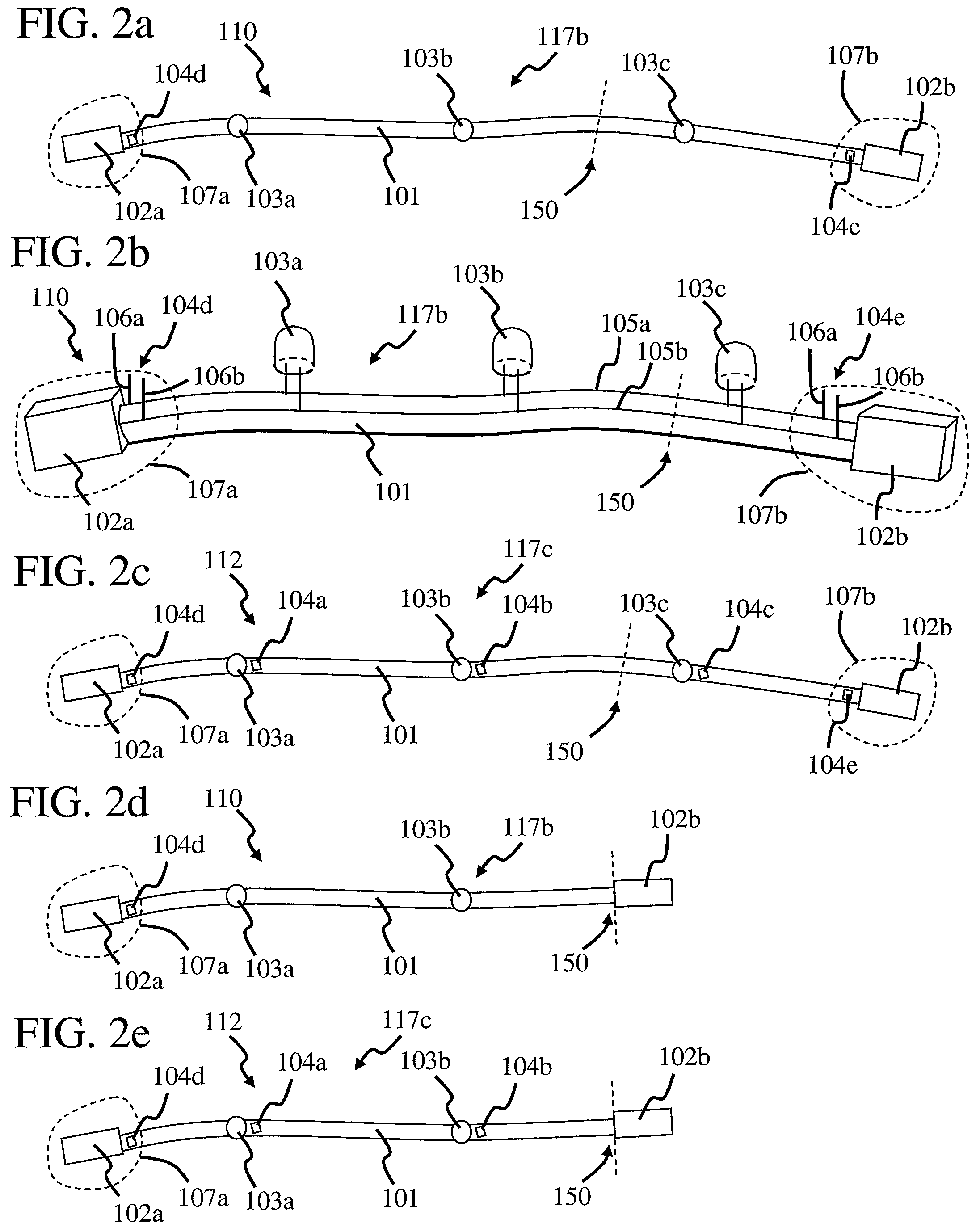 Networking cable with lighting system for cable tracing