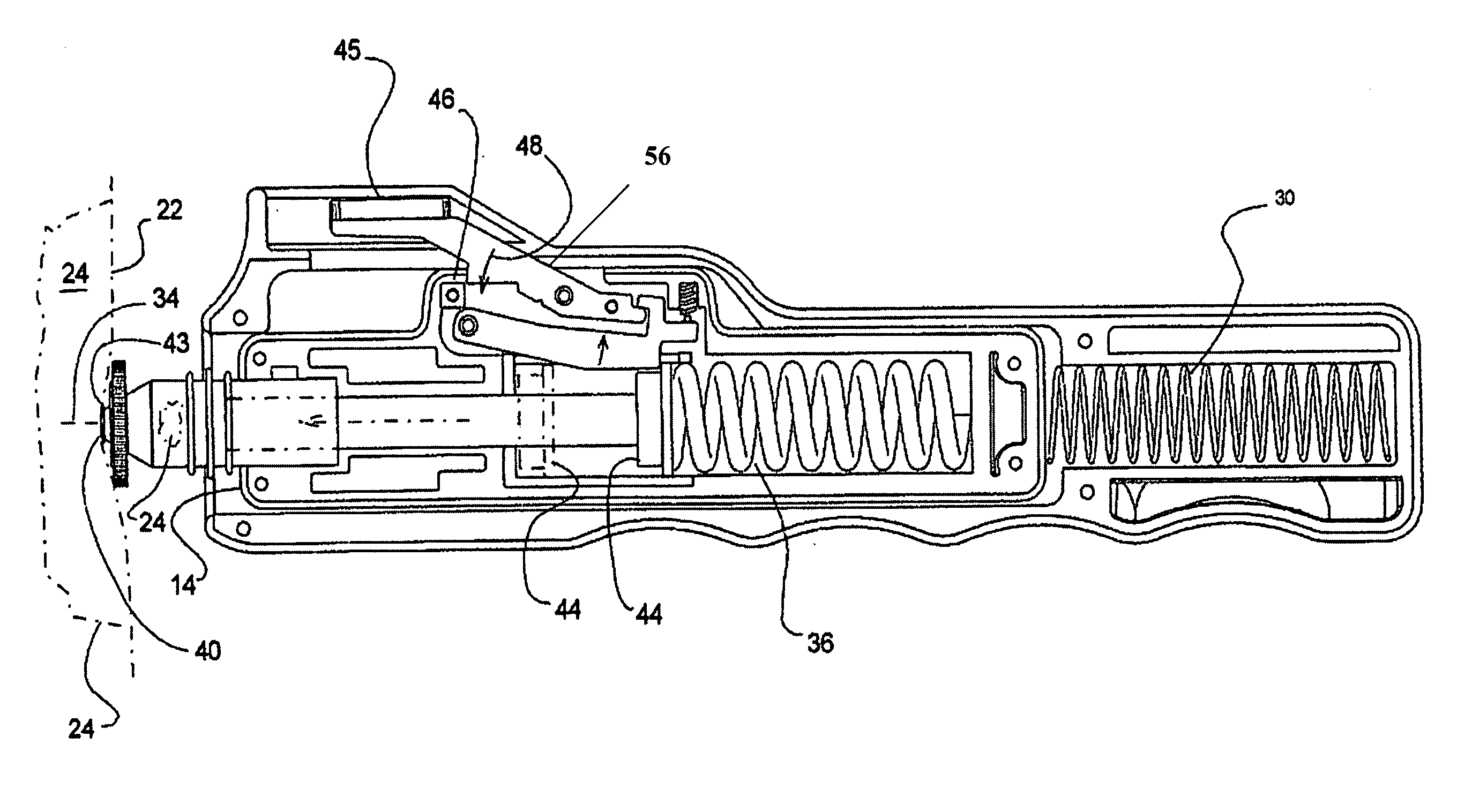 Vial system and method for needle-less injector