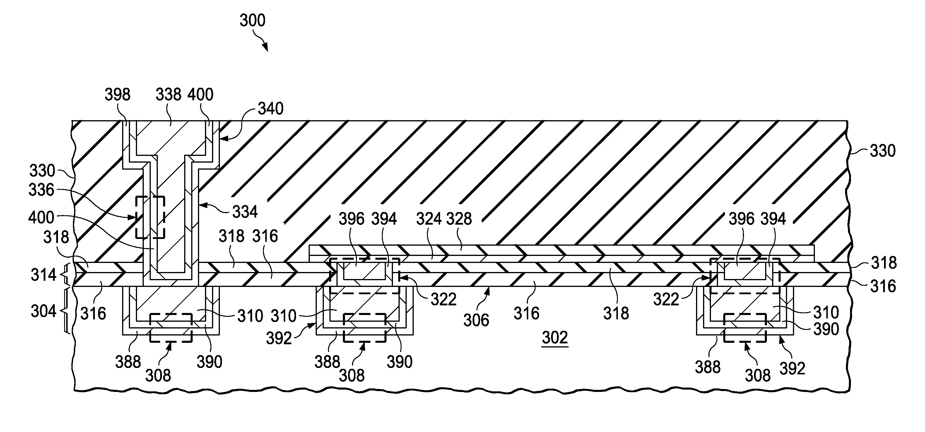 Thin film resistor integration in copper damascene metallization