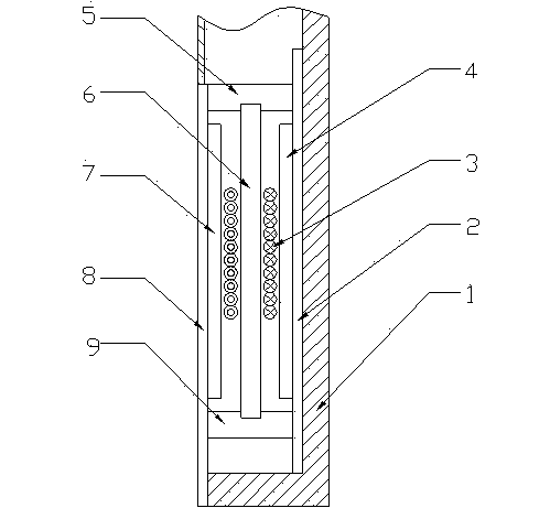 Linear rotary servo motor with two degrees of freedom