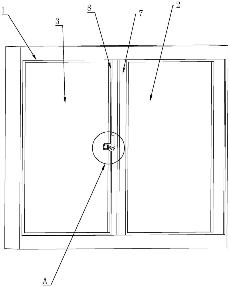 Reinforced sealing type sliding window