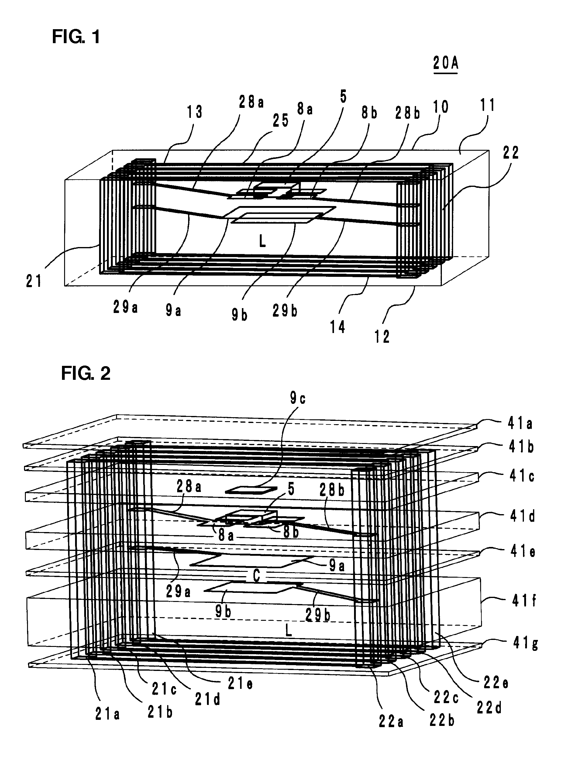 Component of wireless IC device and wireless IC device