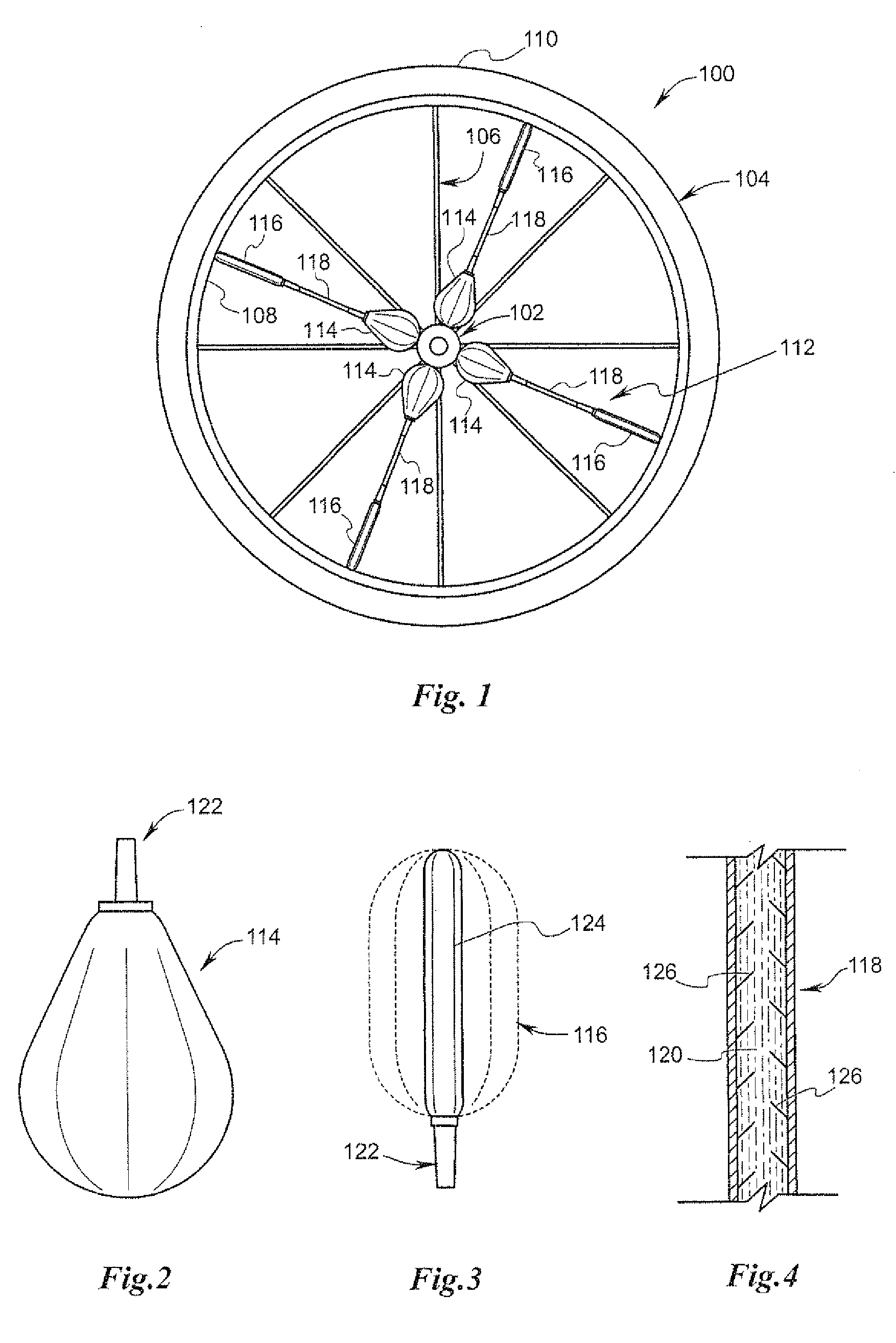 Momentum management in a wheel such as a traction wheel under a changing load