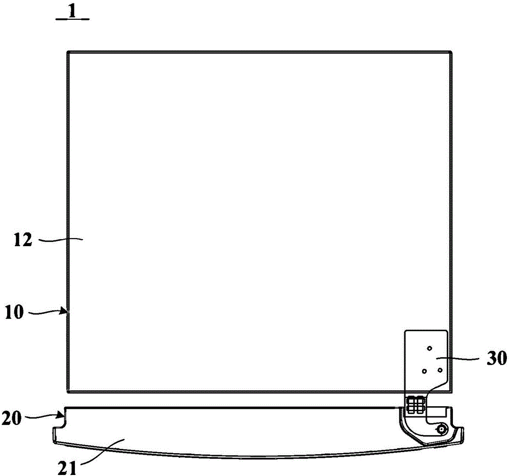 Hinge assembly for refrigeration and freezing device and refrigeration and freezing device