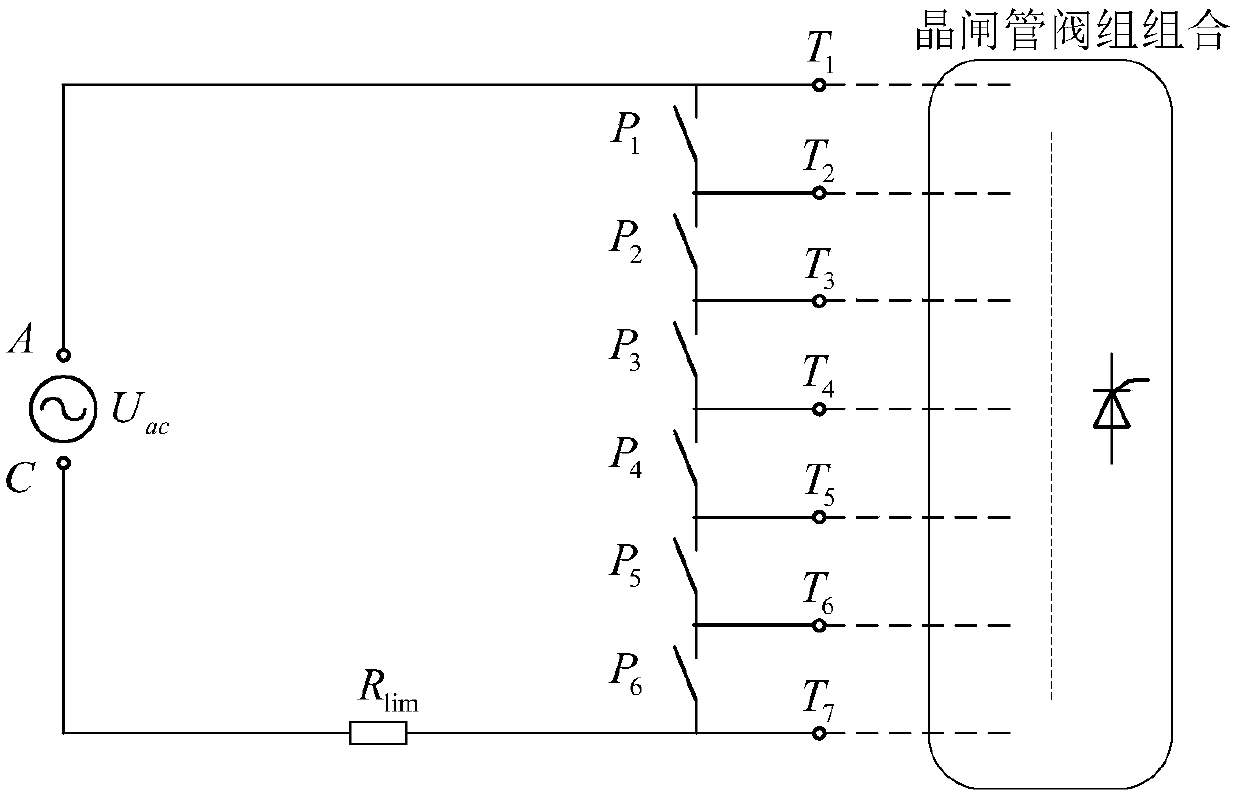 Method for testing small current of thyristors and pulse trigger loops thereof