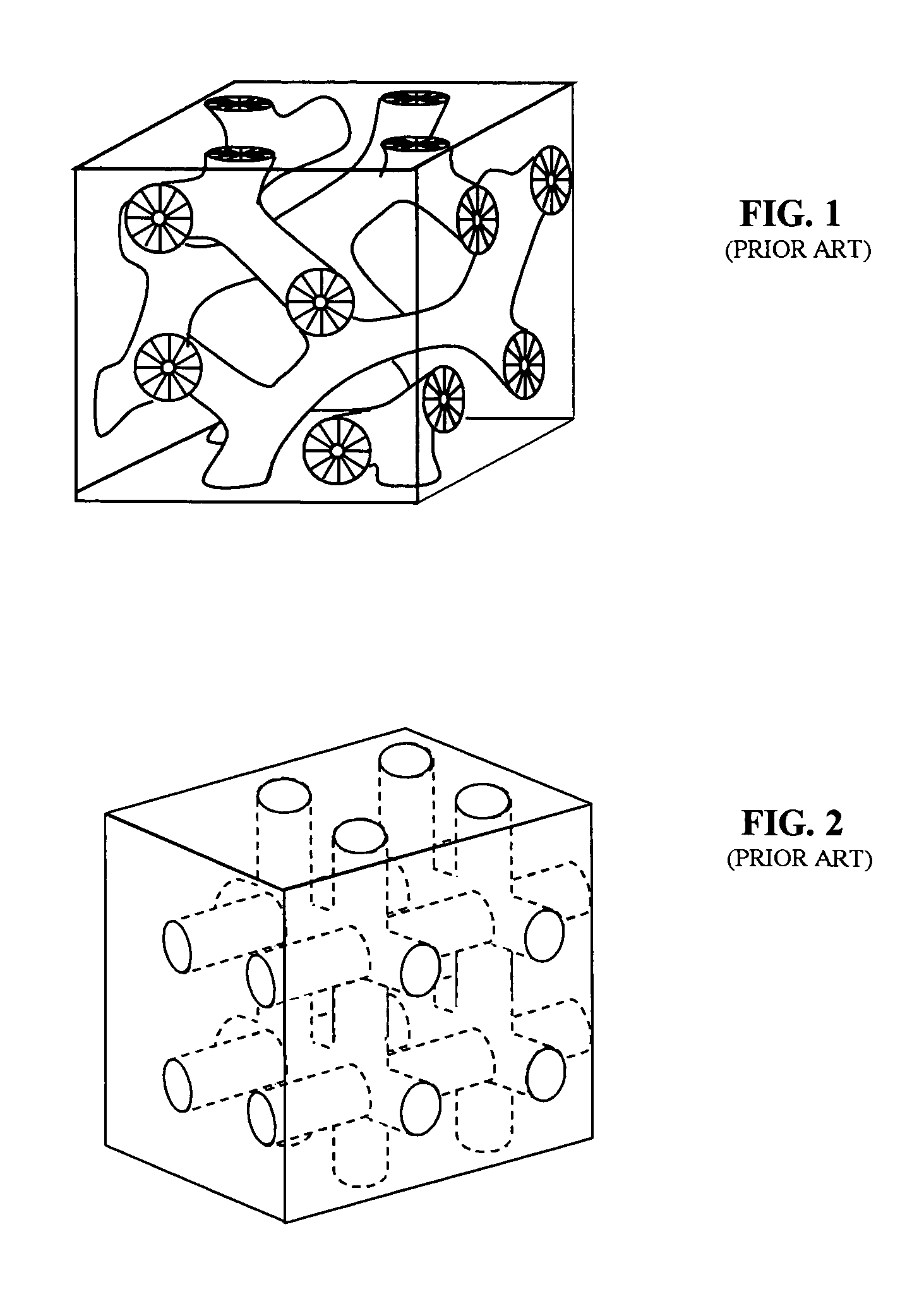 Device based on coated nanoporous structure