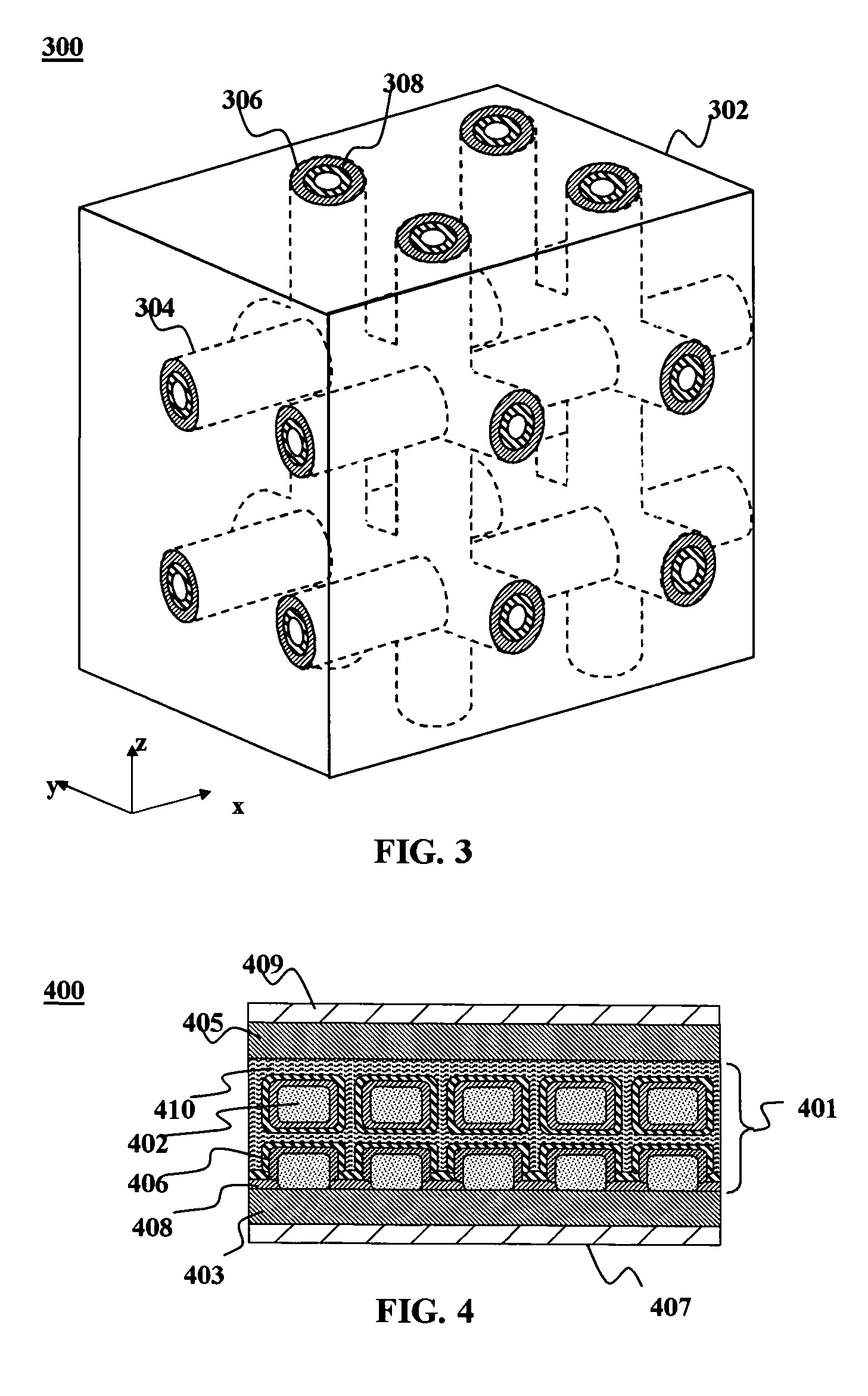 Device based on coated nanoporous structure