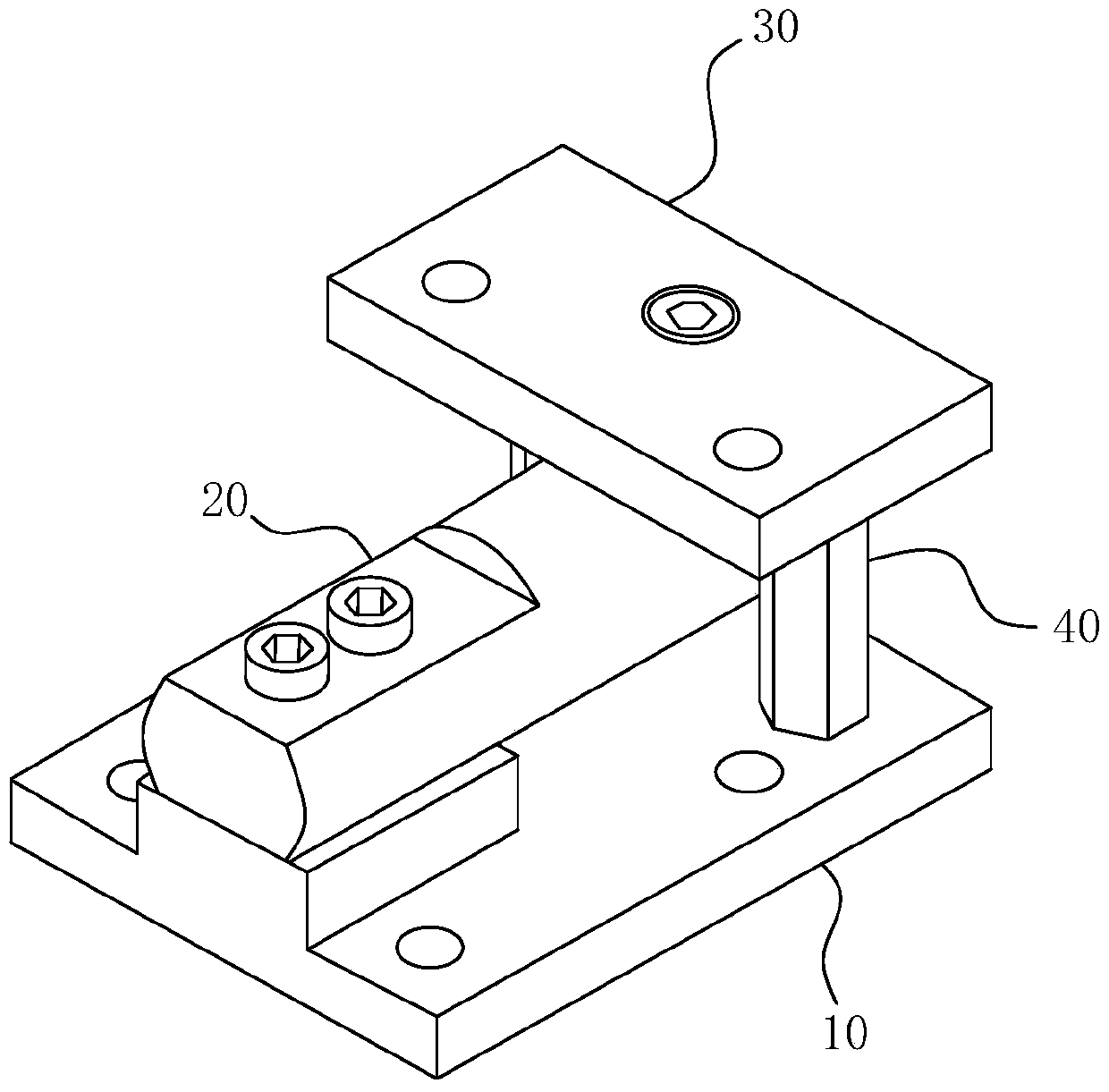 A sensor weighing module