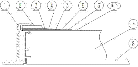 Solar member for building