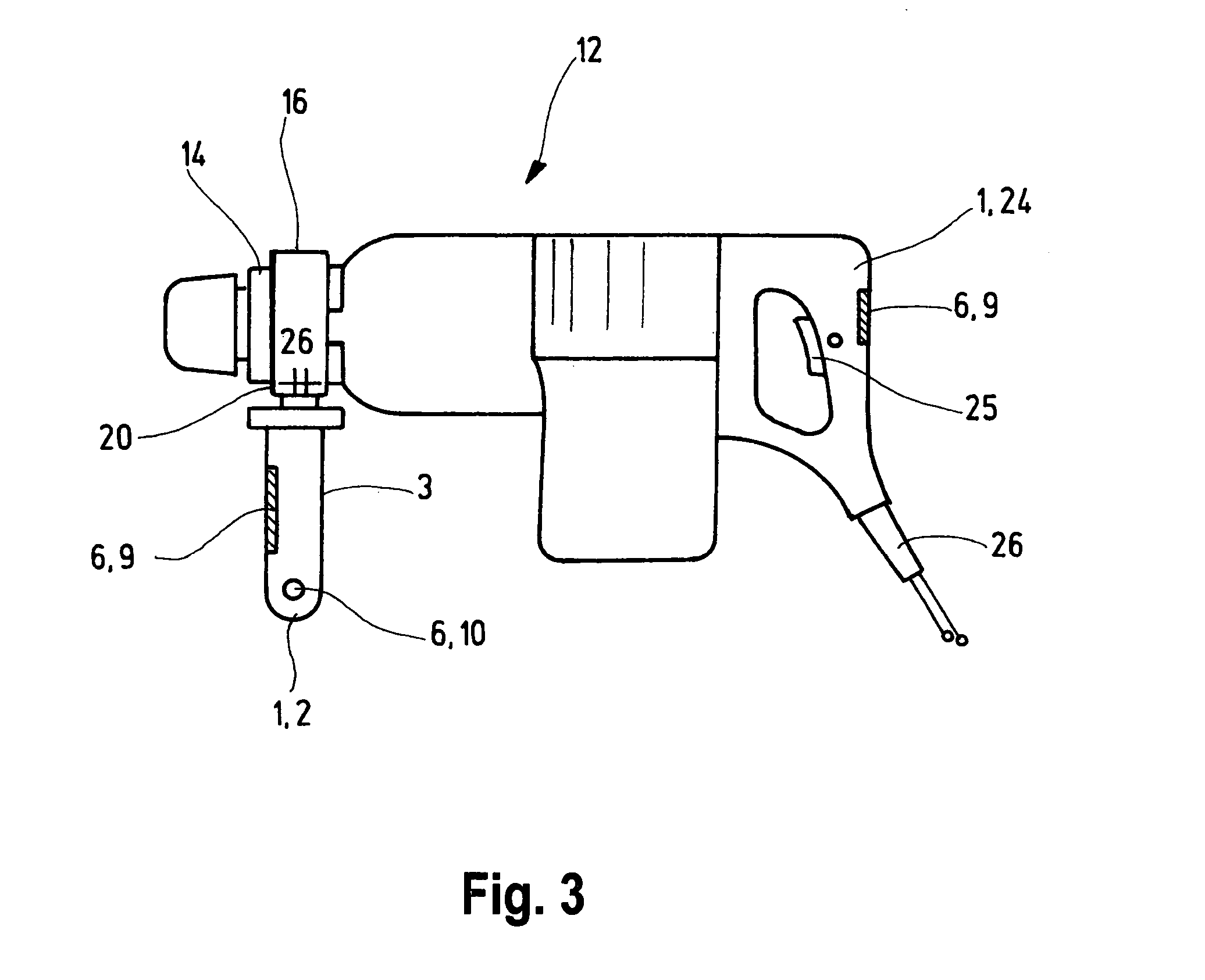 Handle with detecting unit