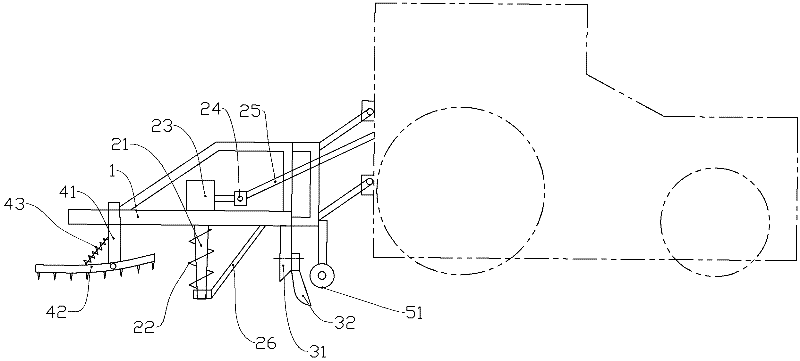 Soil mixing machine