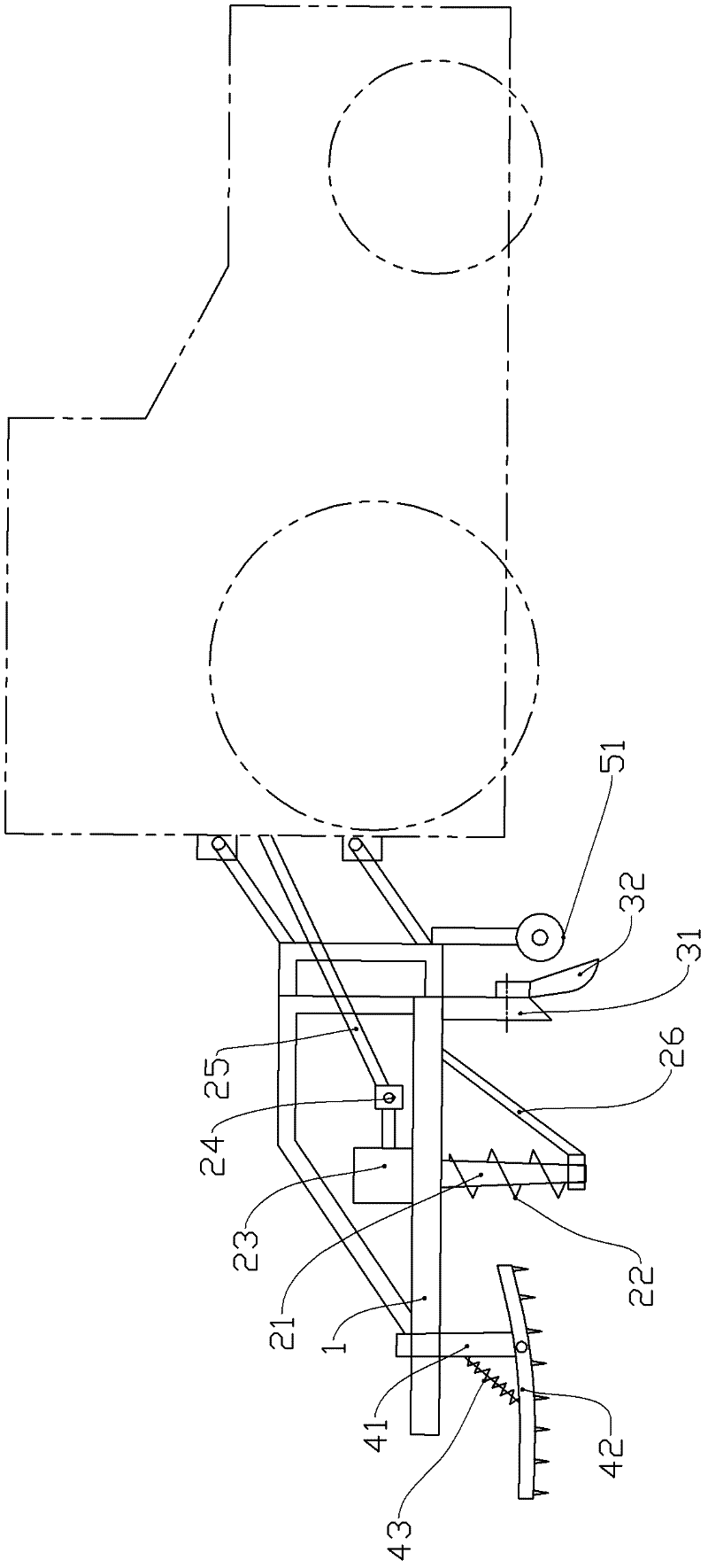 Soil mixing machine